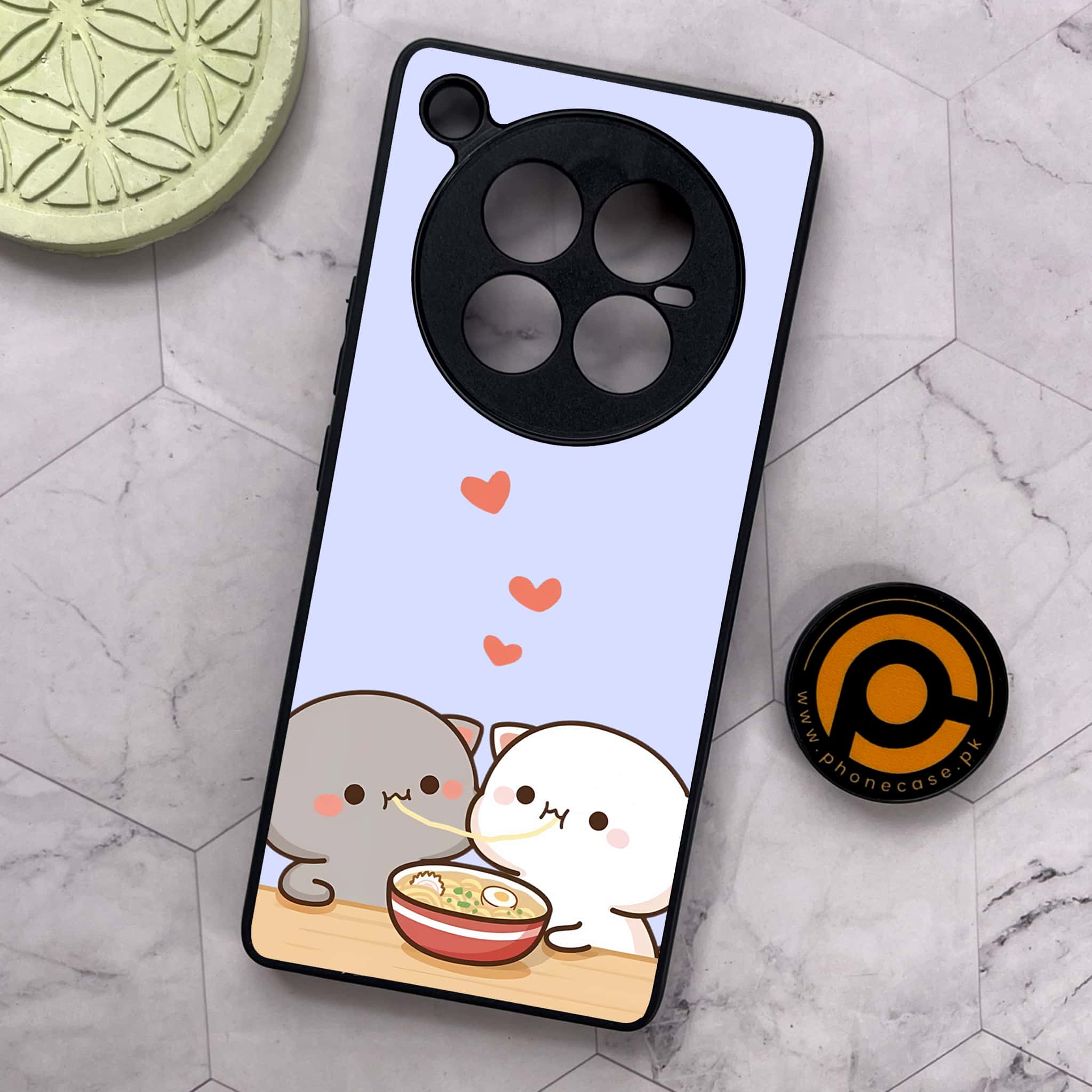 Infinix Zero 40 5G - Cute BuBu DuDu Series - Premium Metal Printed soft Bumper shock Proof Case