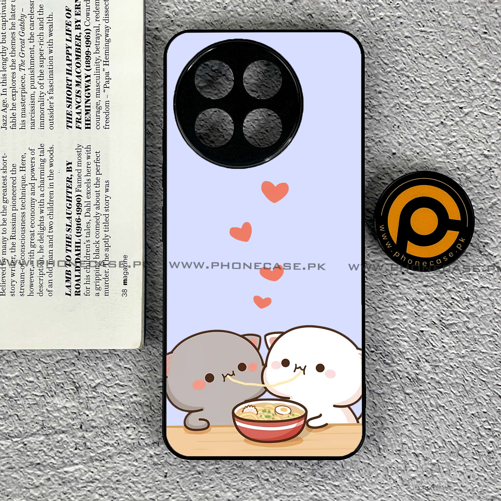 OnePlus Ace 5 - Cute BuBu DuDu Series - Premium Metal Printed soft Bumper shock Proof Case