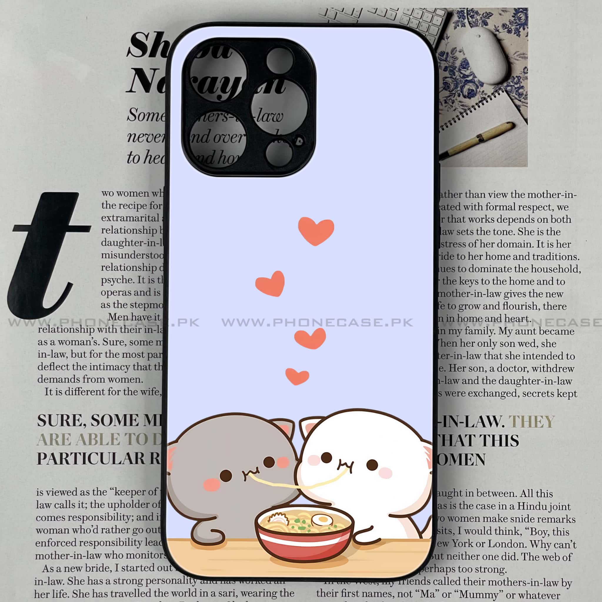 iPhone 14 Pro Max - Cute BuBu DuDu Series - Premium Metal Printed soft Bumper shock Proof Case