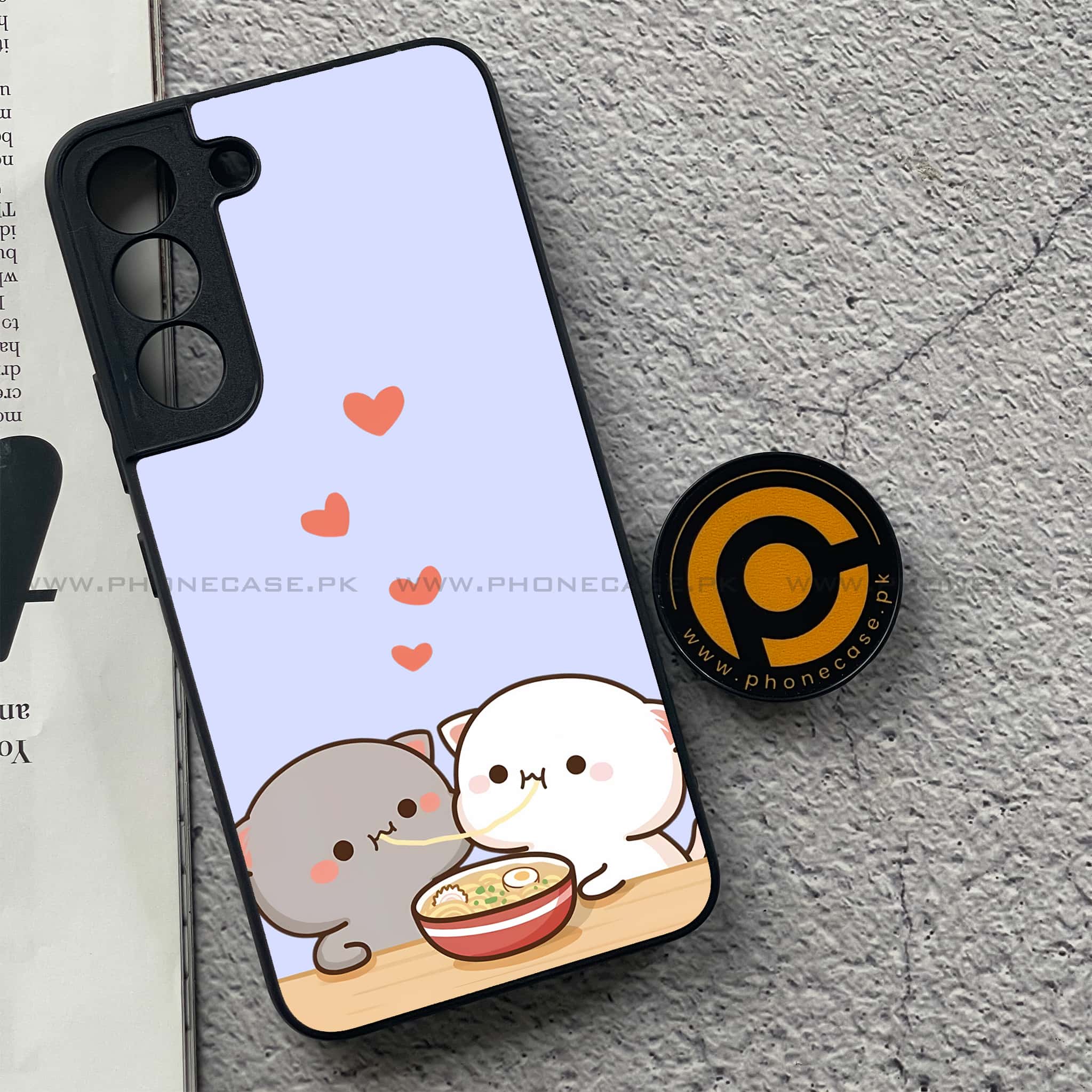 Samsung Galaxy S22 - Cute BuBu DuDu Series - Premium Metal Printed soft Bumper shock Proof Case