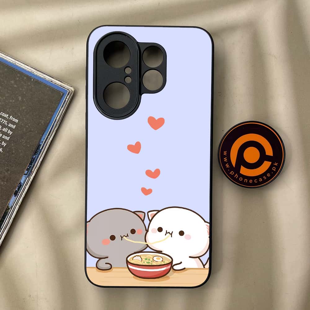 Vivo X200 FE - Cute BuBu DuDu Series - Premium Metal Printed soft Bumper Shock Proof Case