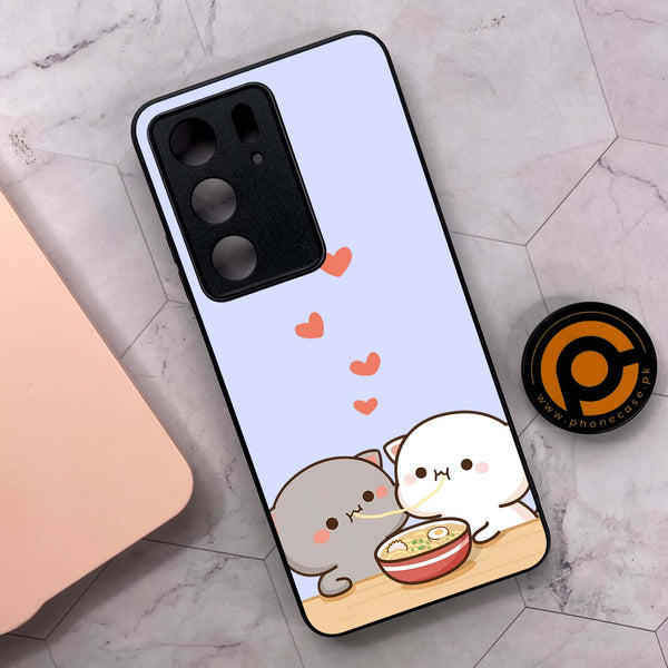 Realme C71 4G - Cute BuBu DuDu Design 10- Premium Metal Printed soft Bumper shock Proof CaseCS-46182