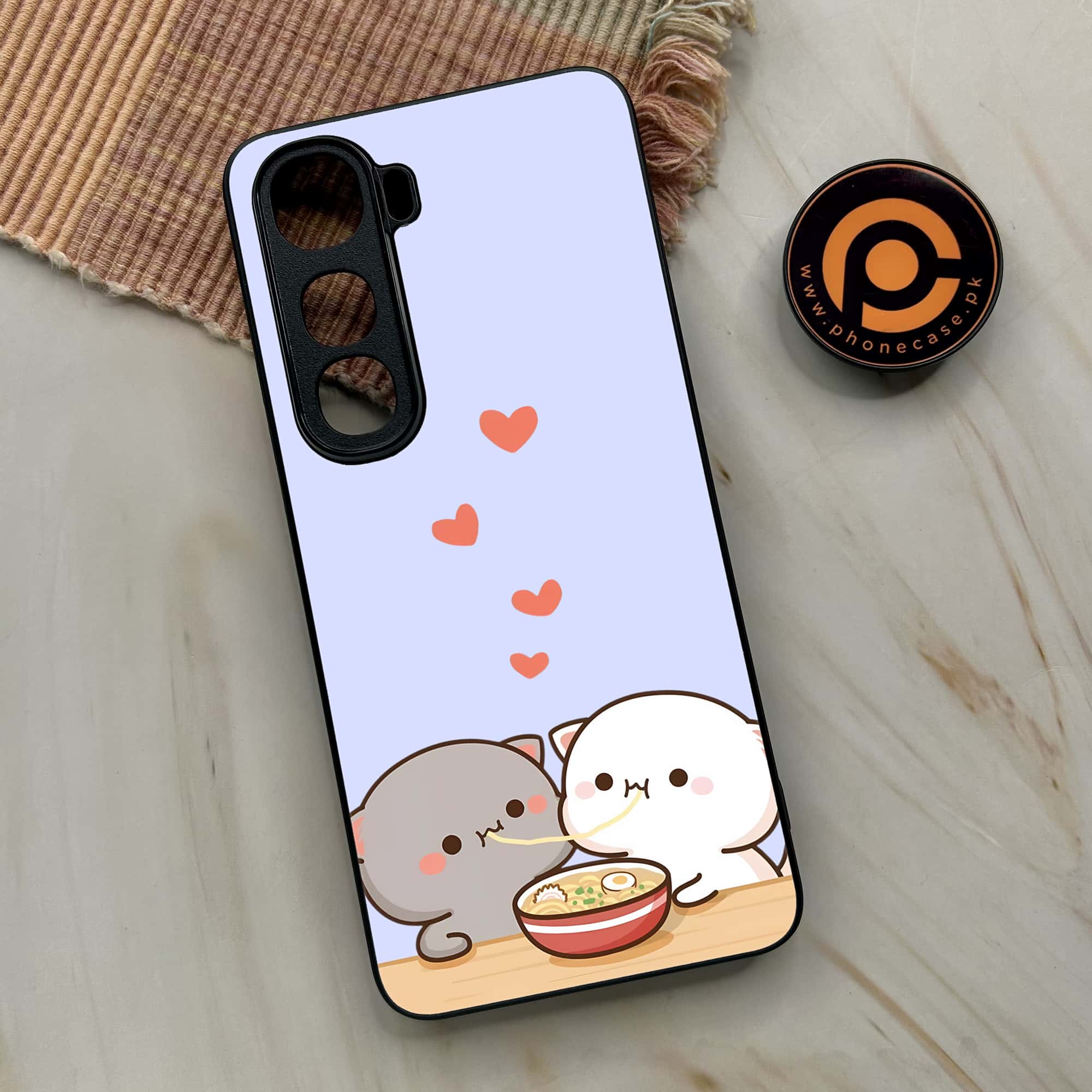 Vivo Y400 - Cute BuBu DuDu Series - Premium Metal Printed soft Bumper shock Proof Case
