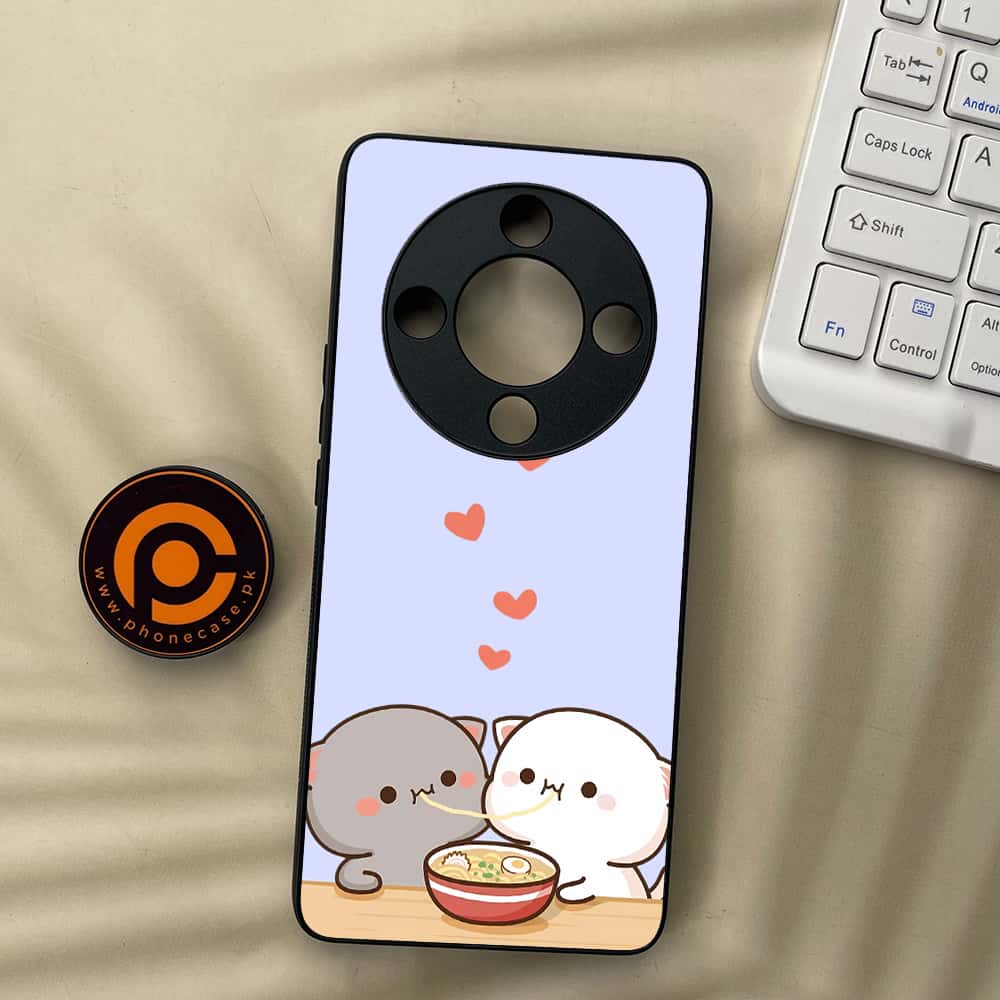 HONOR X9b 5G - Cute BuBu DuDu Series - Premium Metal  Printed soft Bumper shock Proof Case