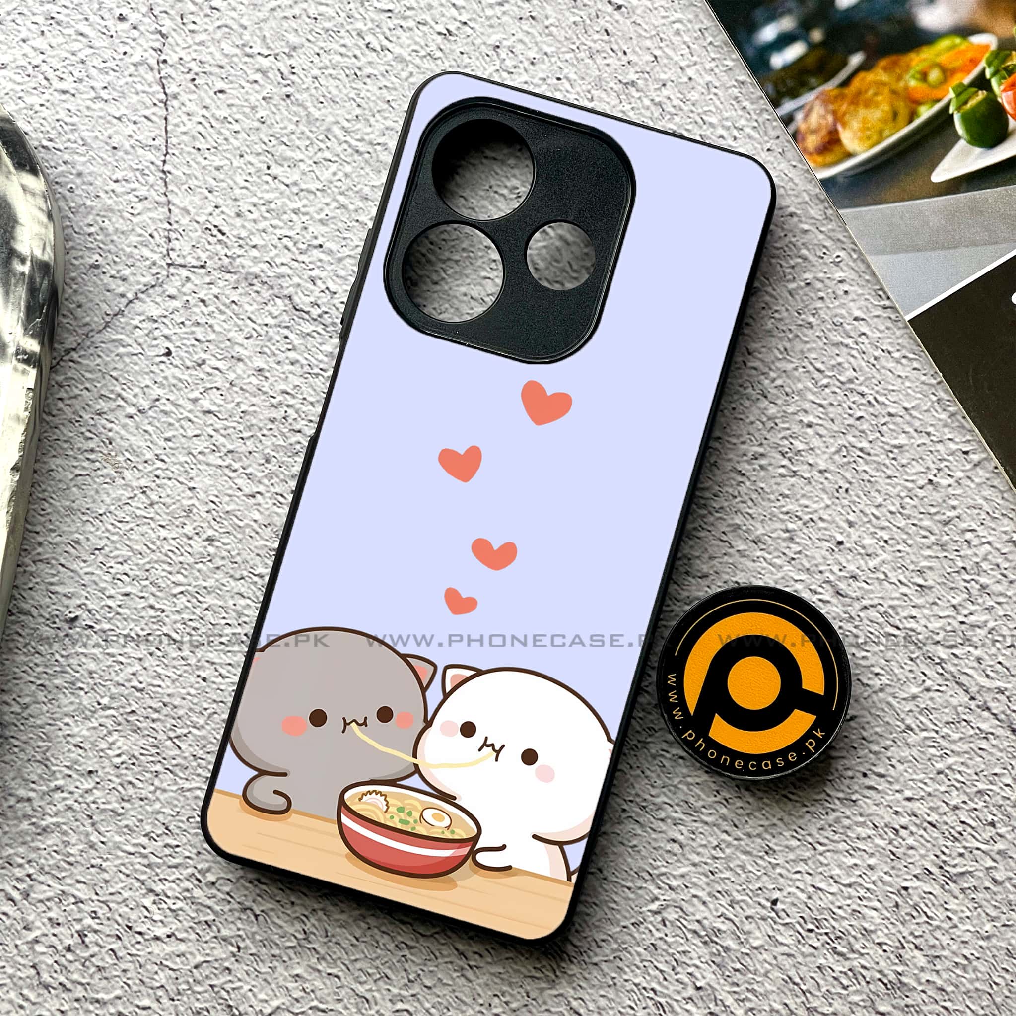 Oppo A5 Pro - Cute BuBu DuDu - Premium Metal Printed soft Bumper shock Proof Case