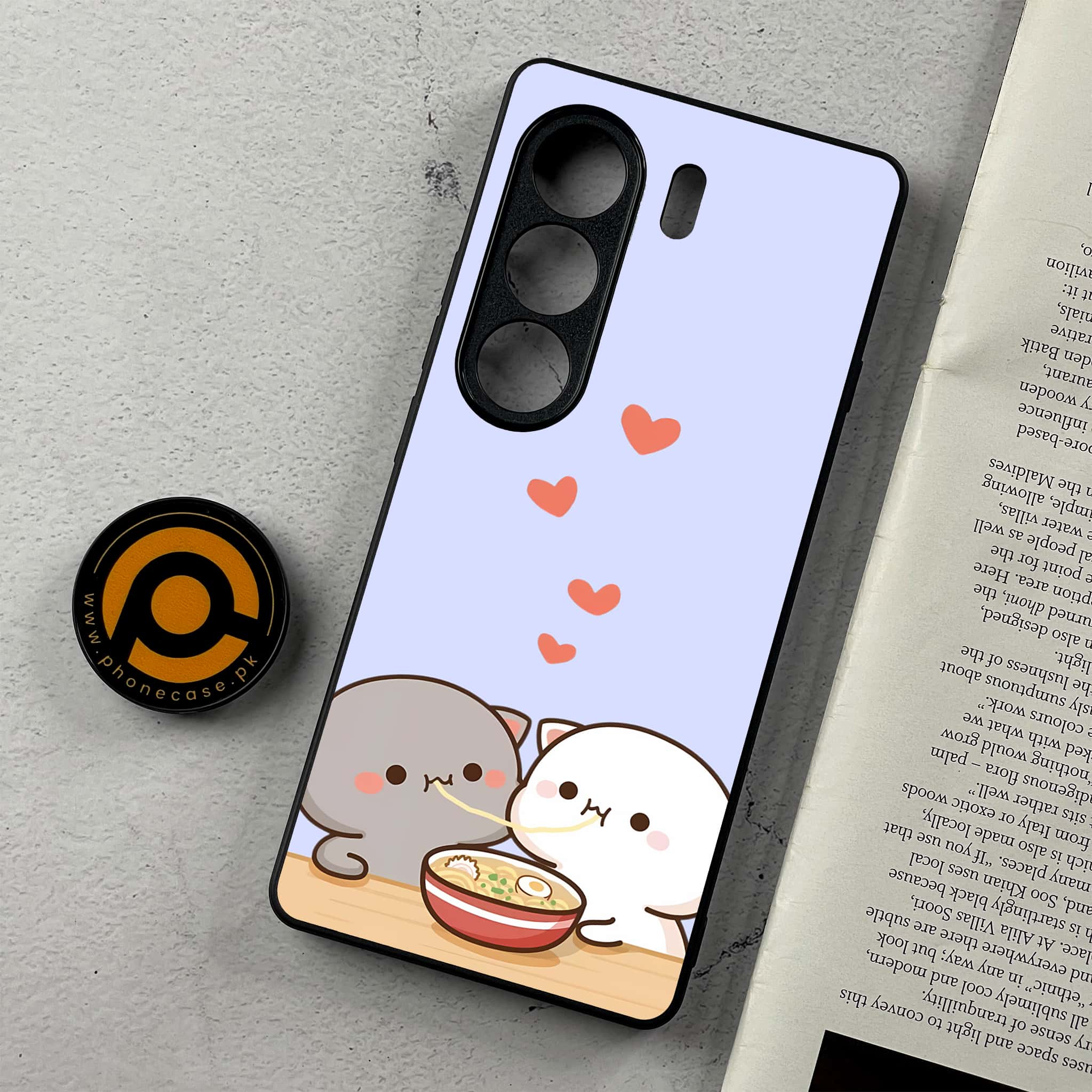 Tecno Camon 40 - Cute BuBu DuDu Series - Premium Metal Printed Soft Bumper Shockproof Case