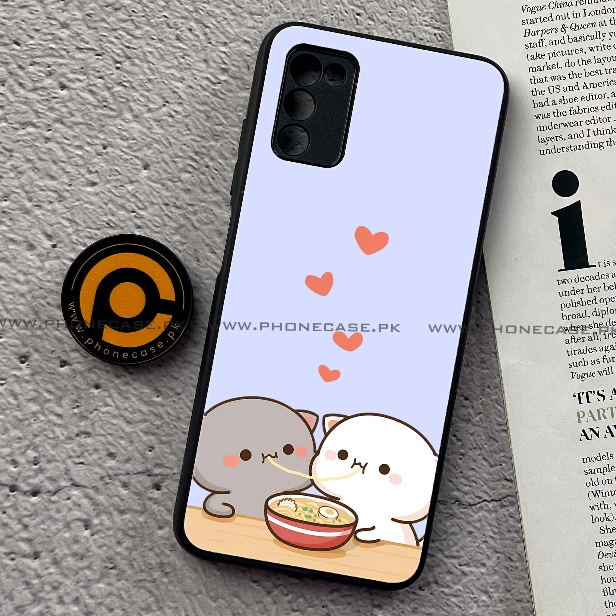 Samsung Galaxy A02s -  Cute BuBu DuDu Series - Premium Printed Metal soft Bumper shock Proof Case