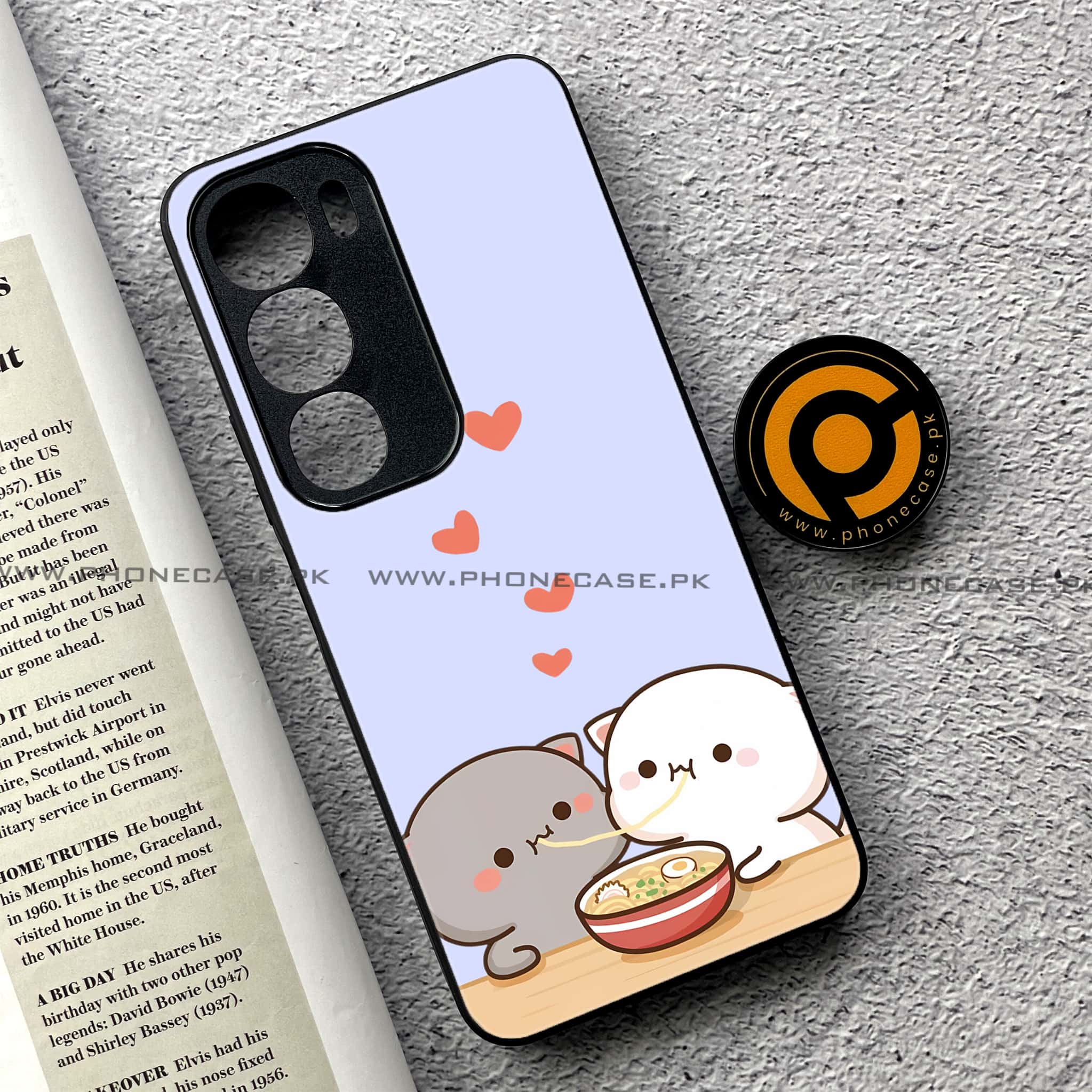 Vivo Y19s Pro - Cute BuBu DuDu Series - Premium Metal Printed soft Bumper shock Proof Case