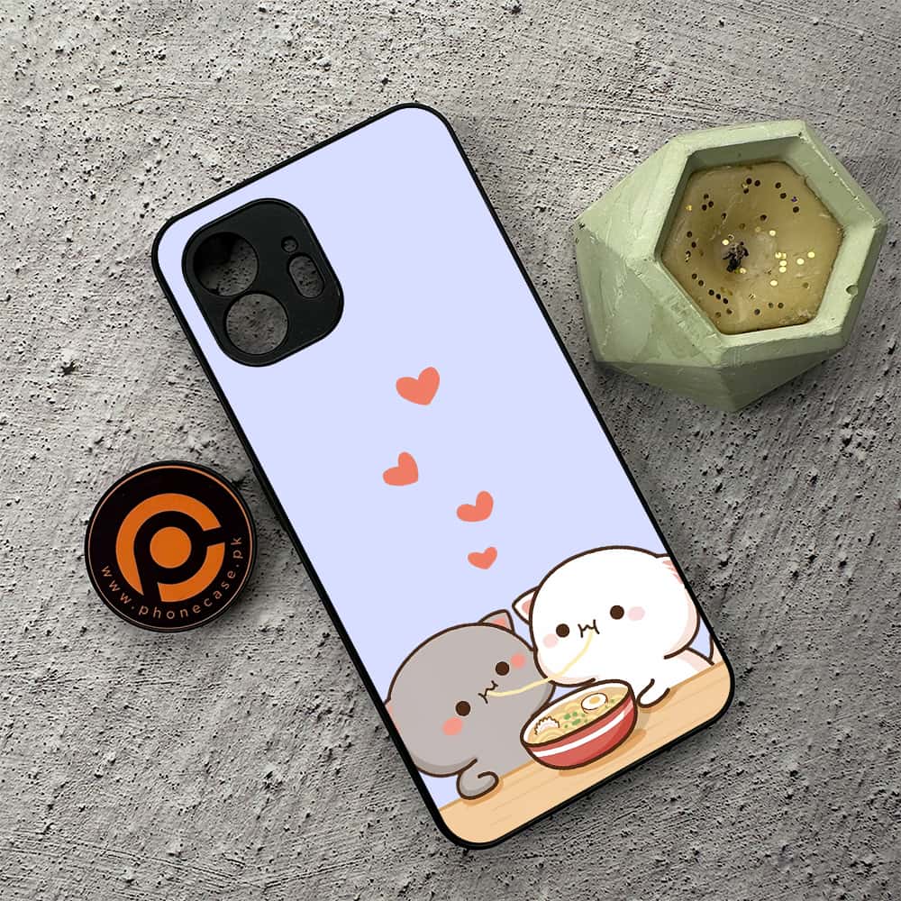 Nothing Phone 2 - Cute BuBu DuDu Series - Premium Metal  Printed soft Bumper shock Proof Case