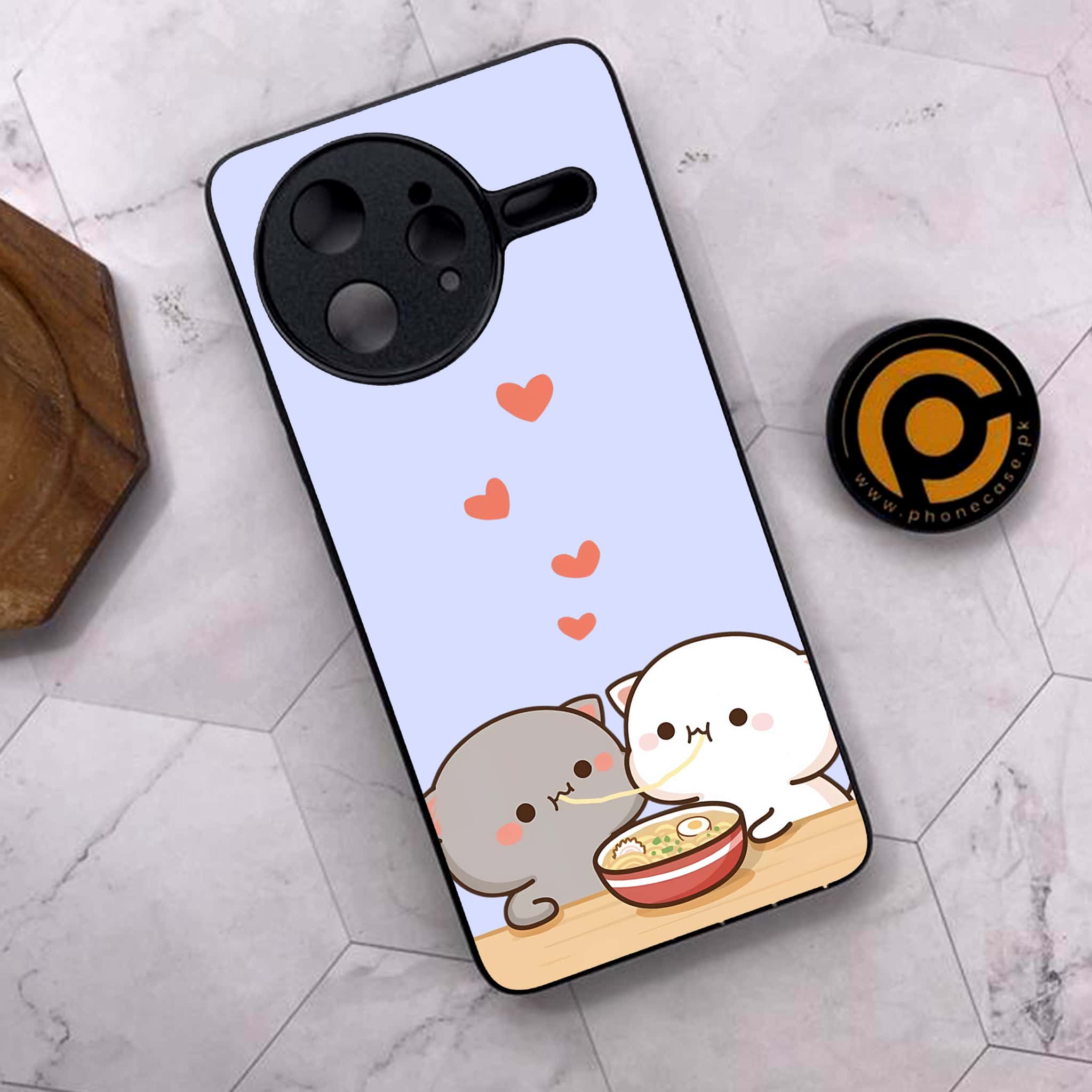 Xiaomi Poco F7 Ultra 5G - Cute BuBu DuDu Series - Premium Metal Printed soft Bumper shock Proof Case