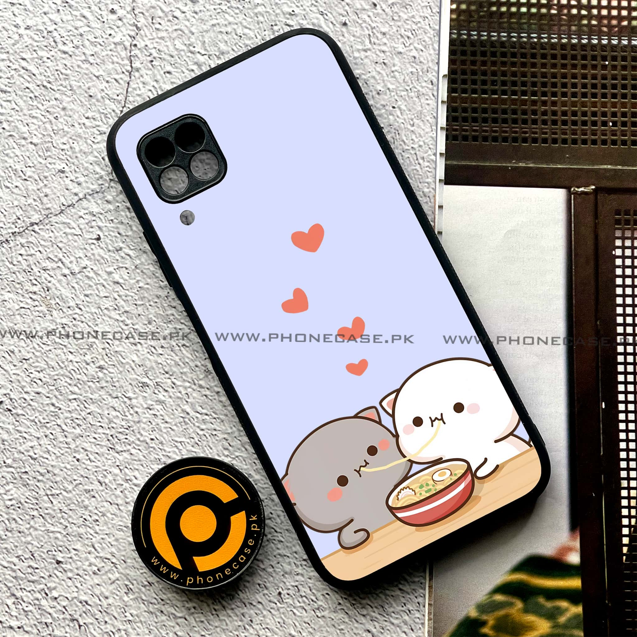 Huawei P40 Lite - Cute BuBu DuDu - Premium Printed Glass soft Bumper shock Proof Case