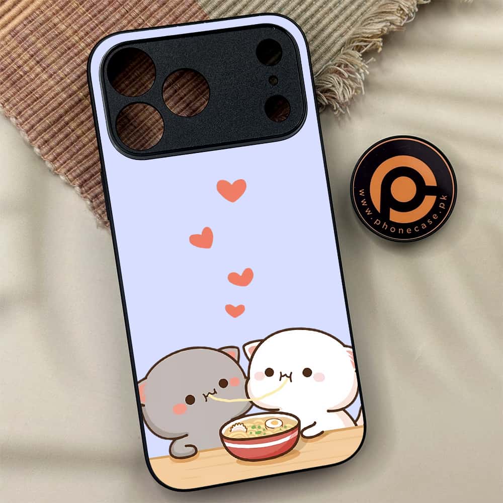iPhone 17 Pro - Cute BuBu DuDu Series - Premium Metal Printed soft Bumper shock Proof Case