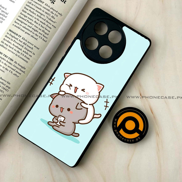 Tecno Camon 30s - Cute BuBu DuDu Series - Premium Metal Printed soft Bumper shock Proof Case
