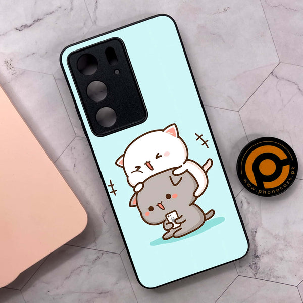 Realme C71 4G - Cute BuBu DuDu Series - Premium Metal Printed soft Bumper shock Proof Case