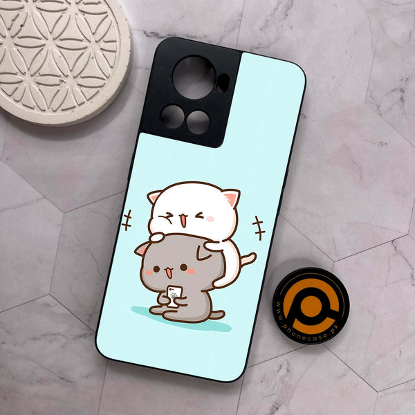 OnePlus 10R - Cute BuBu DuDu - Premium Metal Printed soft Bumper shock Proof Case