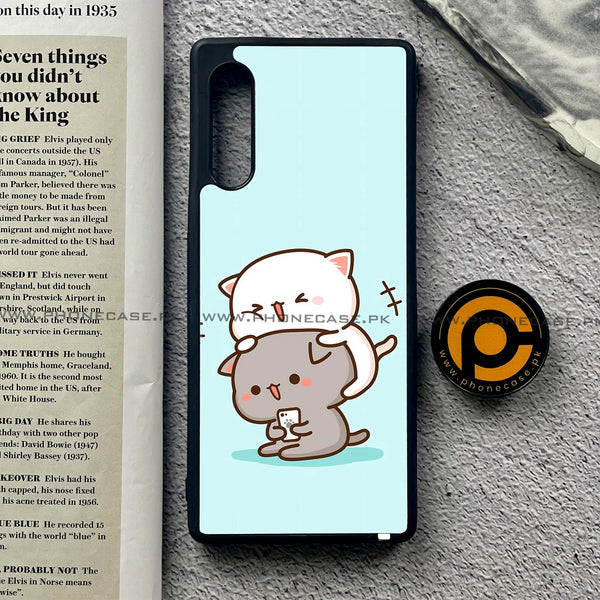 LG G9 - Cute BuBu DuDu Series - Premium Printed Glass soft Bumper shock Proof Case