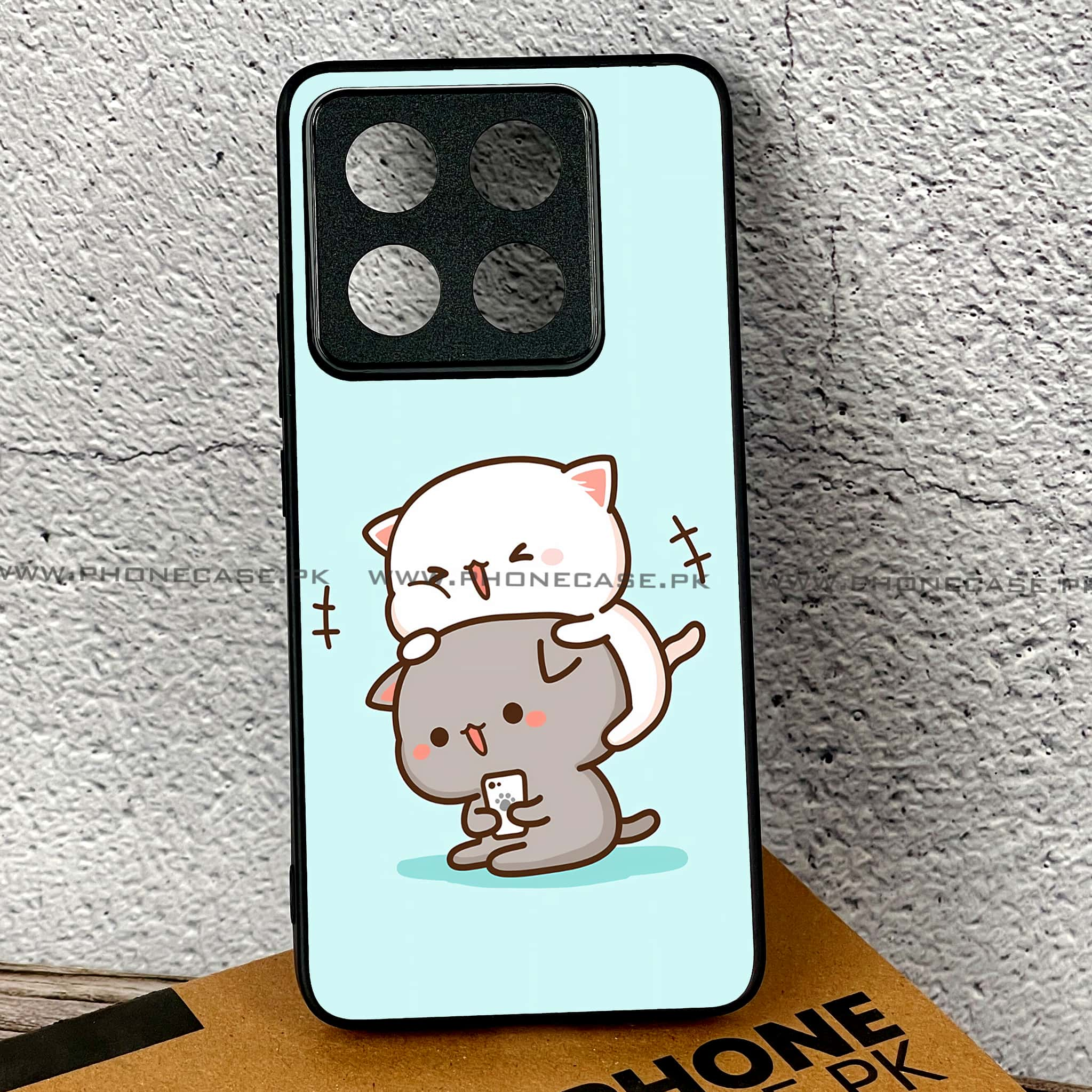 Xiaomi 14T - Cute BuBu DuDu - Premium Printed Glass soft Bumper shock Proof Case