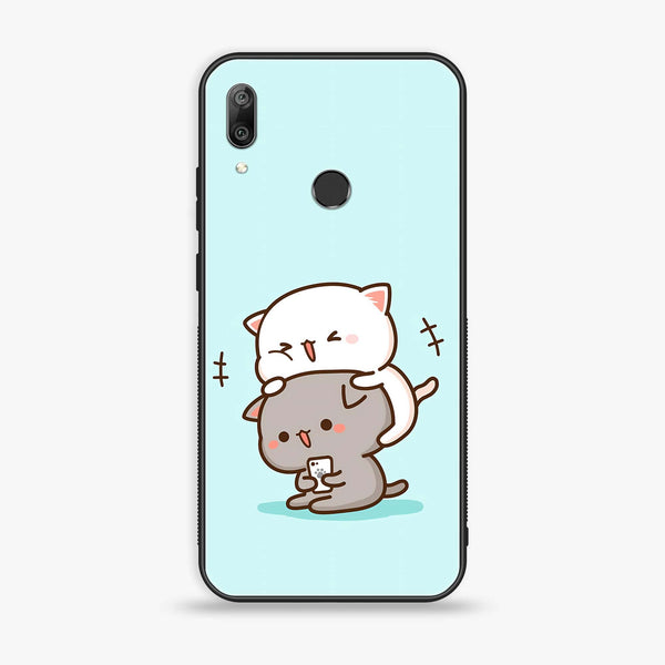 Huawei Y7 Prime (2019) - Cute BuBu DuDu - Premium Printed Glass soft Bumper shock Proof Case