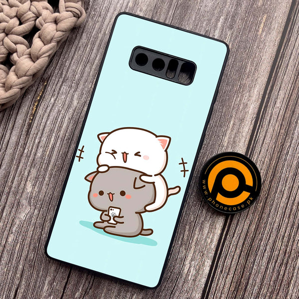 Samsung Galaxy Note 8 - Cute BuBu DuDu Series - Premium Metal Printed soft Bumper shock Proof Case