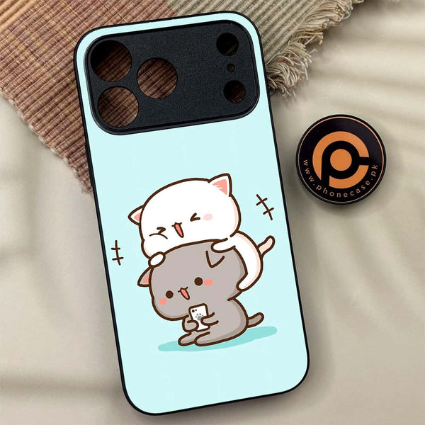 iPhone 17 Pro Max - Cute BuBu DuDu Series - Premium Metal Printed soft Bumper shock Proof Case