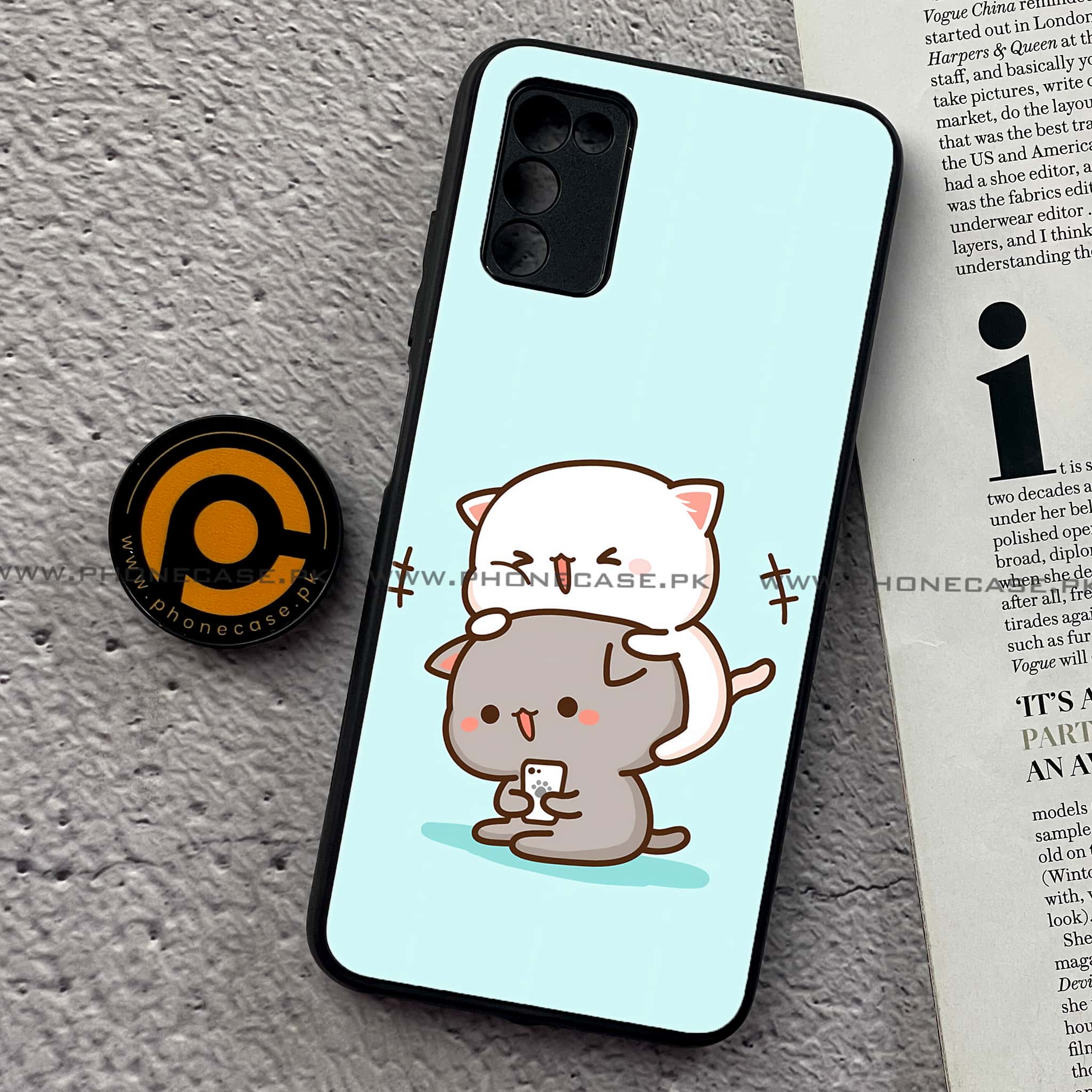Samsung Galaxy A02s -  Cute BuBu DuDu Series - Premium Printed Metal soft Bumper shock Proof Case