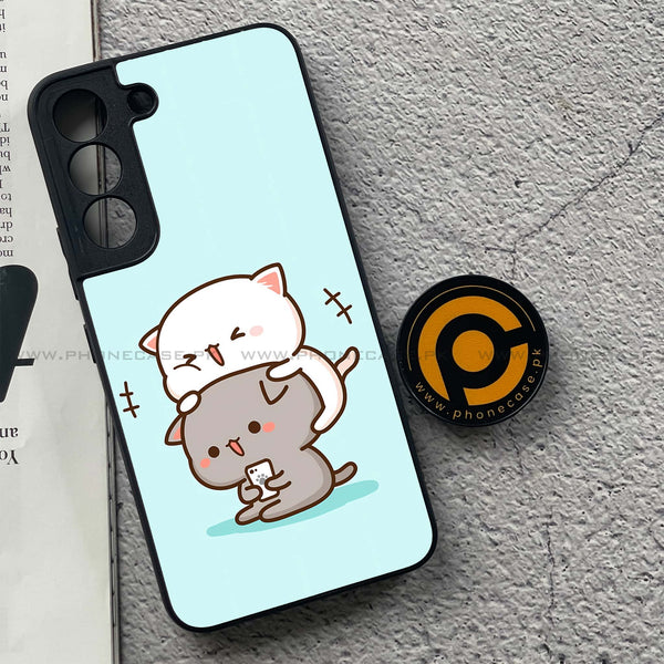 Samsung Galaxy S22 - Cute BuBu DuDu Series - Premium Metal Printed soft Bumper shock Proof Case