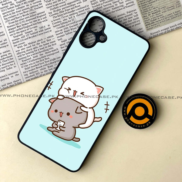 Samsung Galaxy A06  - Cute BuBu DuDu Design 1- Premium Metal Printed soft Bumper shock Proof Case CS-33495 CS-33927