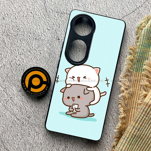 Vivo S19 Pro - Cute BuBu DuDu - Premium Metal Printed soft Bumper shock Proof Case