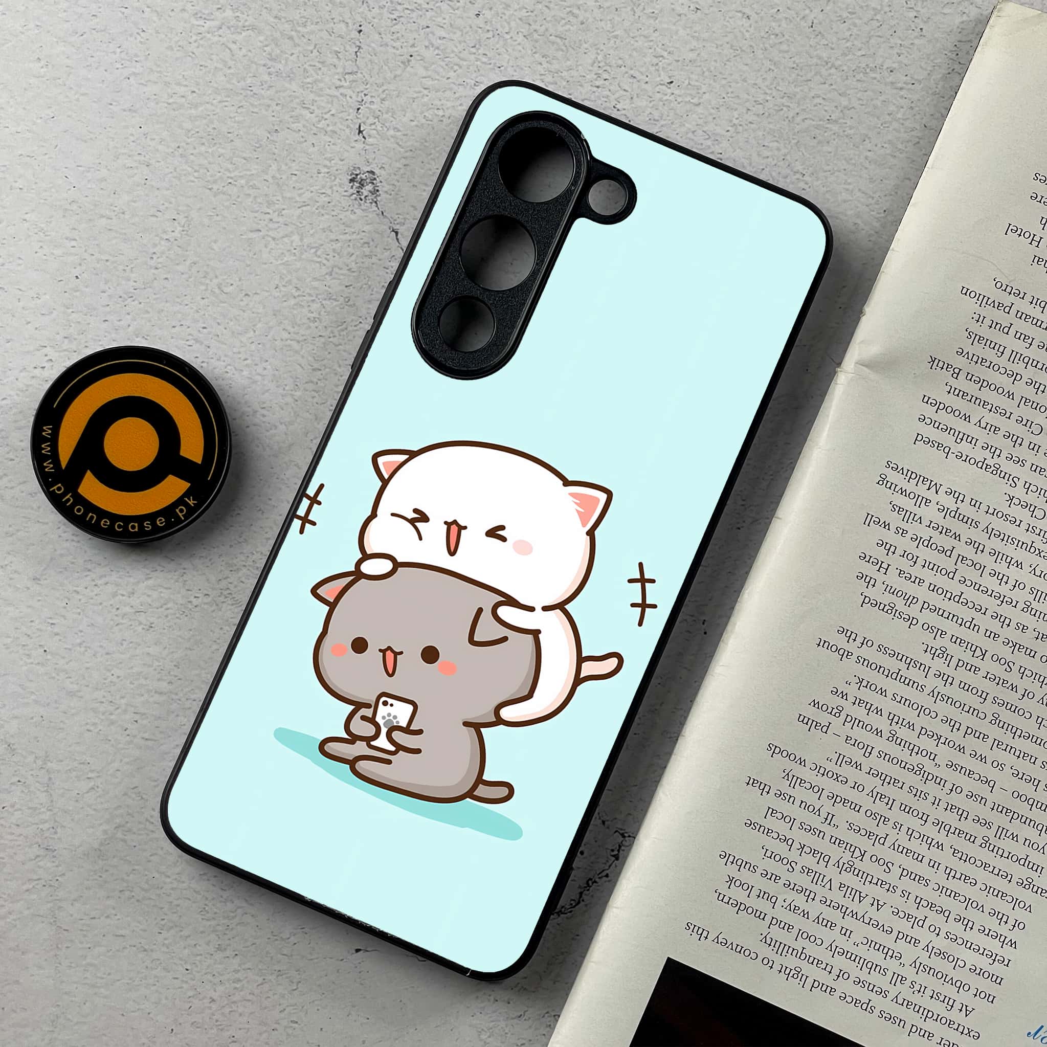 Vivo Y04 - Cute BuBu DuDu - Premium Metal Printed Soft Bumper Shockproof Case