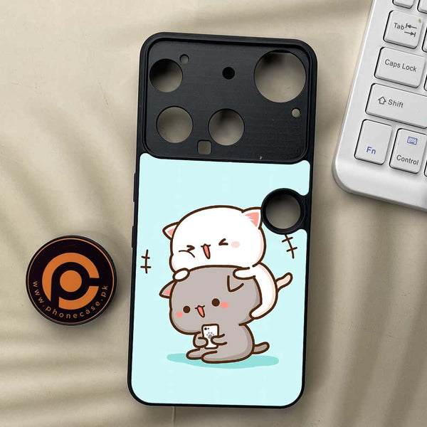 Nothing Phone 3 - Cute BuBu DuDu Series - Premium Metal  Printed soft Bumper shock Proof Case