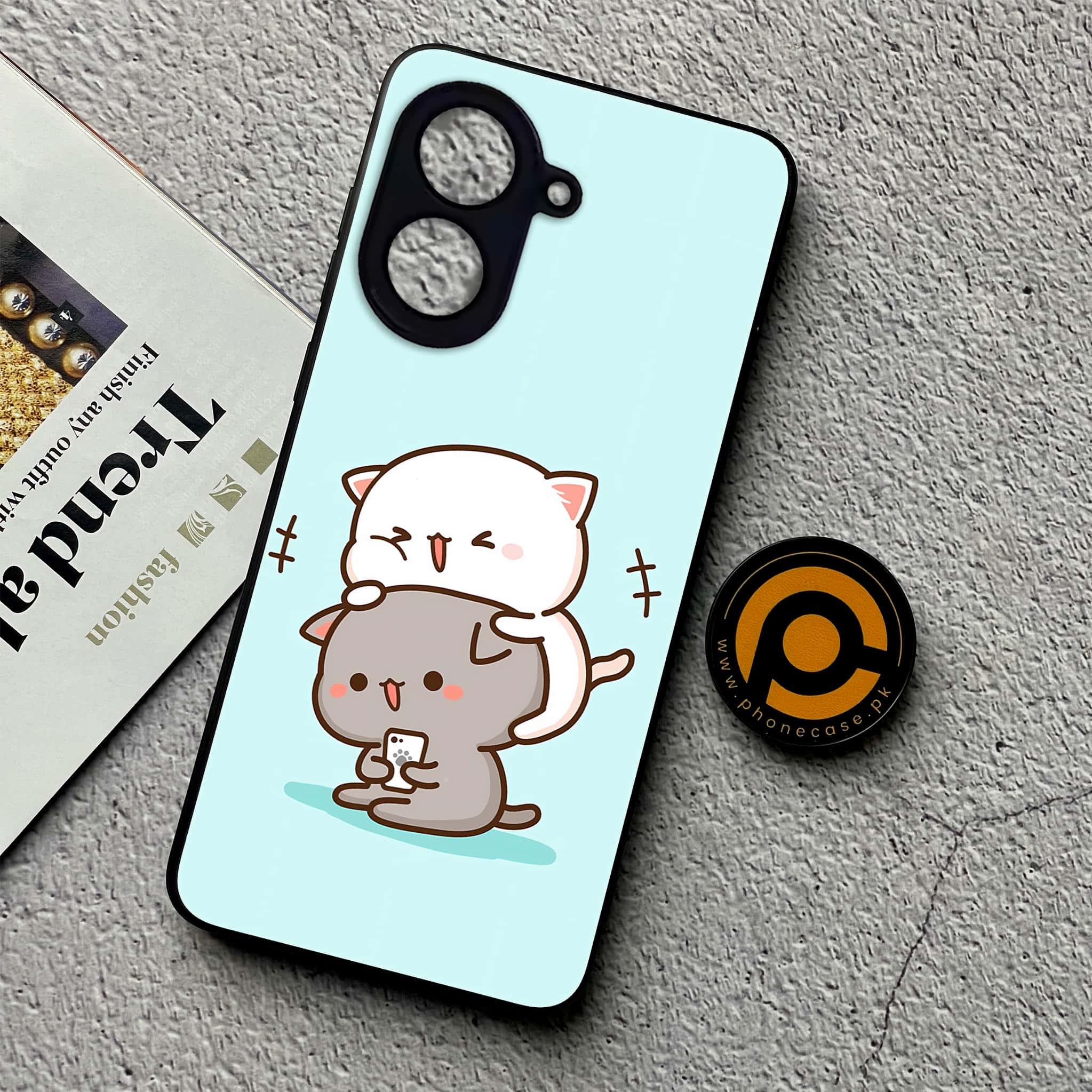 Xiaomi Redmi A5 - Cute BuBu DuDu Series - Premium Metal Printed soft Bumper shock Proof Case