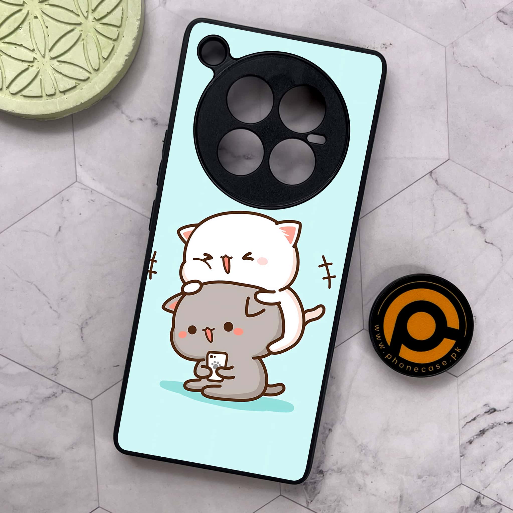 Infinix Zero 40 5G - Cute BuBu DuDu Series - Premium Metal Printed soft Bumper shock Proof Case