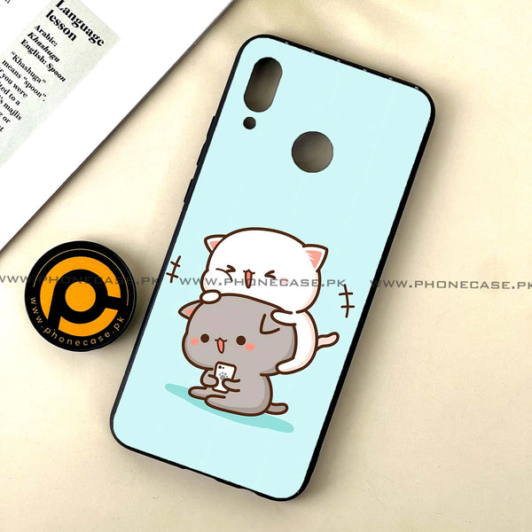 Huawei Nova 3 - Cute BuBu DuDu Series - Premium Printed Glass soft Bumper shock Proof Case