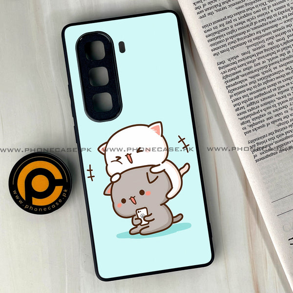 Infinix Hot 60  - Cute BuBu DuDu Series - Premium Metal Printed soft Bumper shock Proof Case