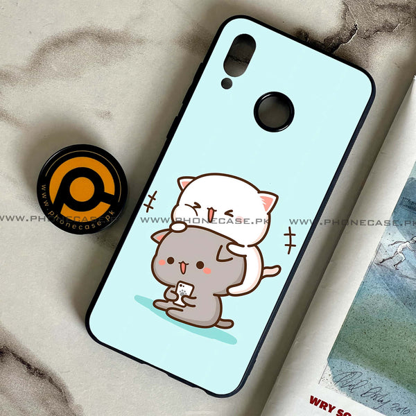 Huawei Honor Play - Cute BuBu DuDu Series - Premium Printed Glass soft Bumper shock Proof Case