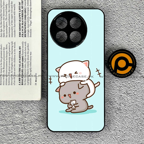 OnePlus Ace 5 - Cute BuBu DuDu Series - Premium Metal Printed soft Bumper shock Proof Case