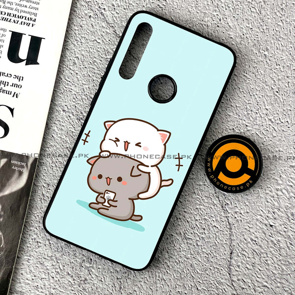 Huawei Y9 Prime (2019) - Cute BuBu DuDu Series - Premium Printed Glass soft Bumper shock Proof Case