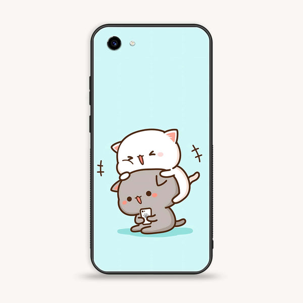 Vivo Y83 - Cute BuBu DuDu Series - Premium Printed Glass soft Bumper shock Proof Case