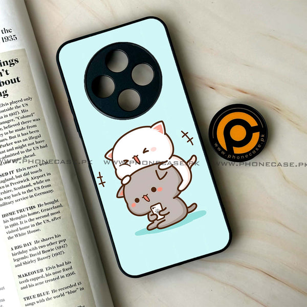 Oppo F27 Pro - Cute BuBu DuDu Series - Premium Metal Printed soft Bumper Shock Proof Case