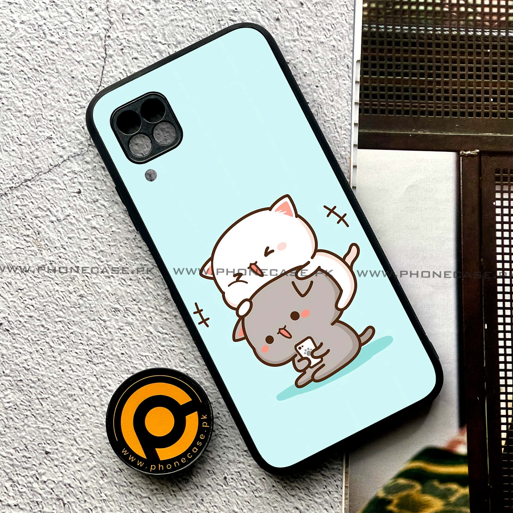 Huawei P40 Lite - Cute BuBu DuDu - Premium Printed Glass soft Bumper shock Proof Case