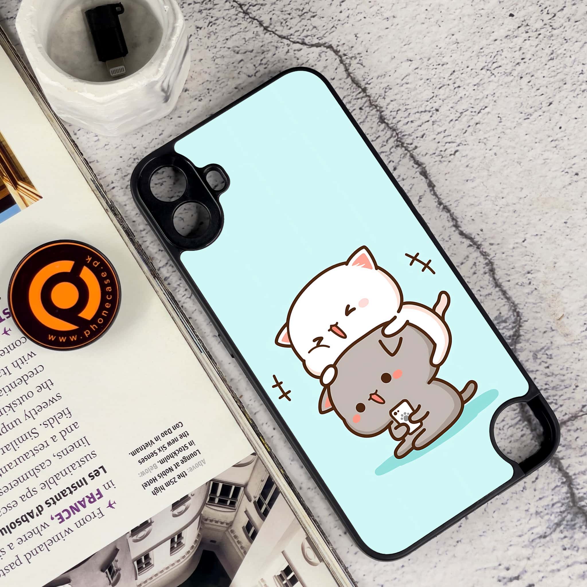 Nothing CMF Phone 1 - Cute BuBu DuDu Series - Premium Metal Printed soft Bumper Shock Proof Case