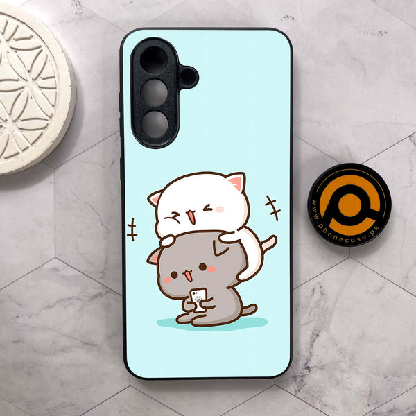 Samsung Galaxy A36 5G - Cute BuBu DuDu Series - Premium Metal Printed soft Bumper shock Proof Case