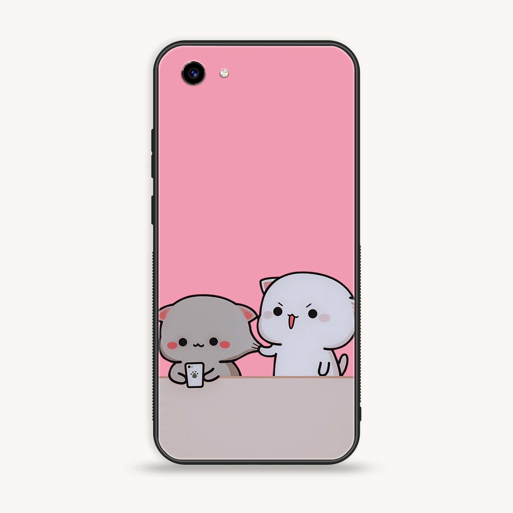 Vivo Y83 - Cute BuBu DuDu Series - Premium Printed Glass soft Bumper shock Proof Case