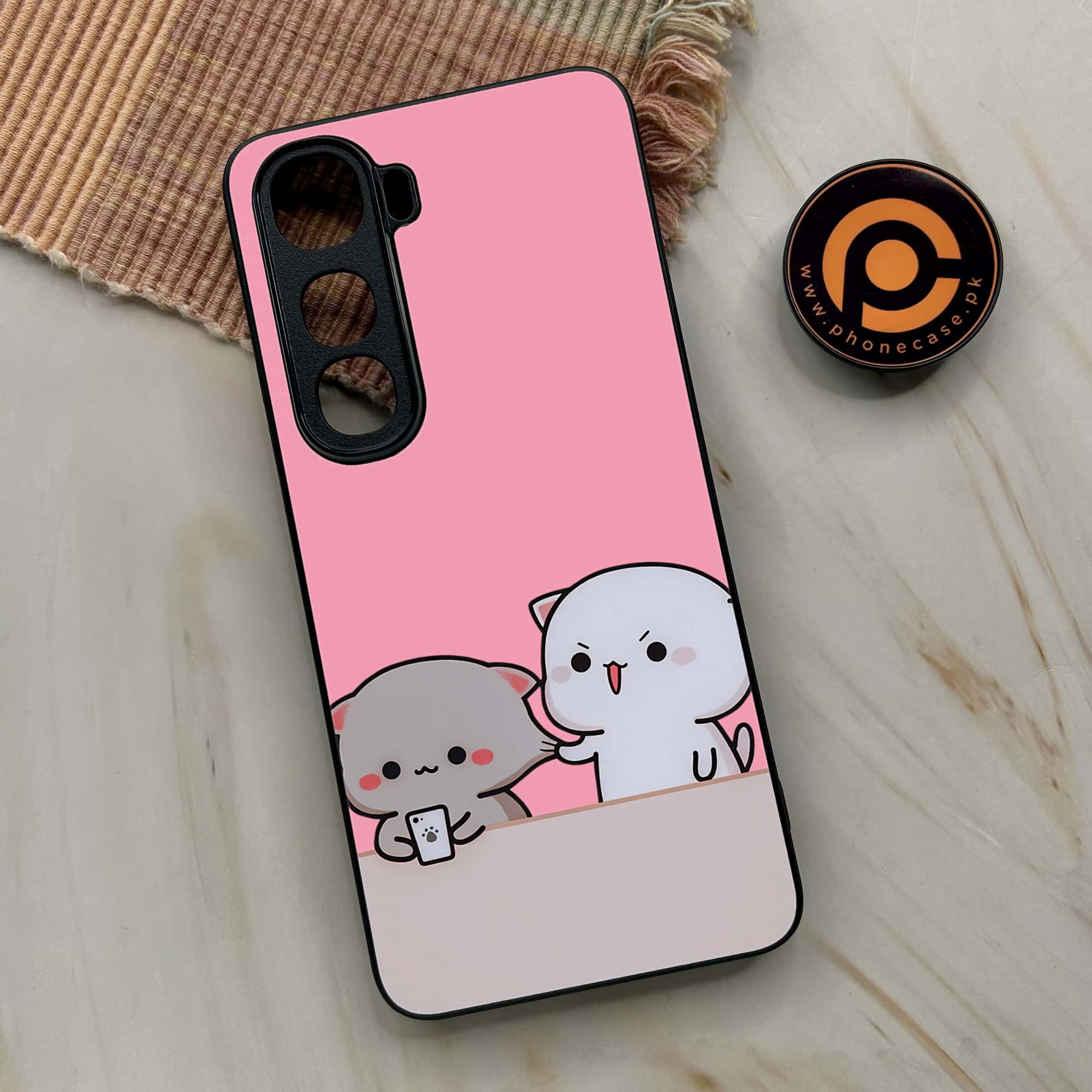 Vivo Y400 - Cute BuBu DuDu Series - Premium Metal Printed soft Bumper shock Proof Case