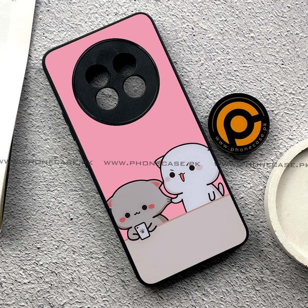 Realme 13 Plus - Cute BuBu DuDu Design 2  - Premium Printed Glass soft Bumper shock Proof Case CS-33100