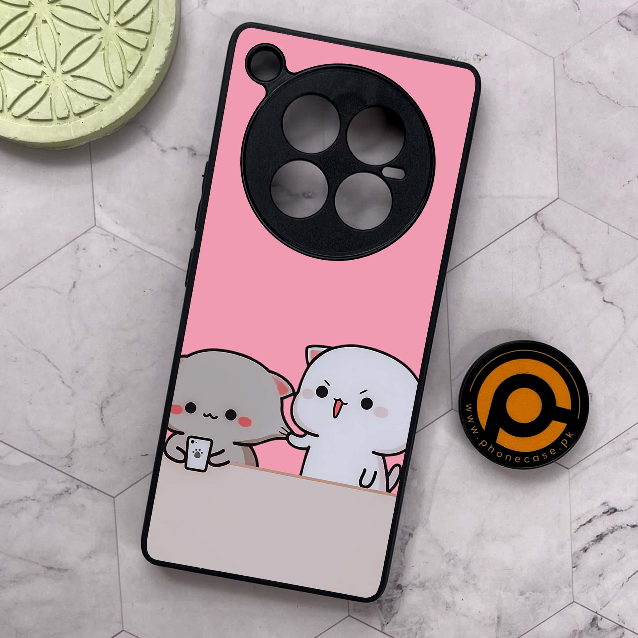 Infinix Zero 40 5G - Cute BuBu DuDu Series - Premium Metal Printed soft Bumper shock Proof Case