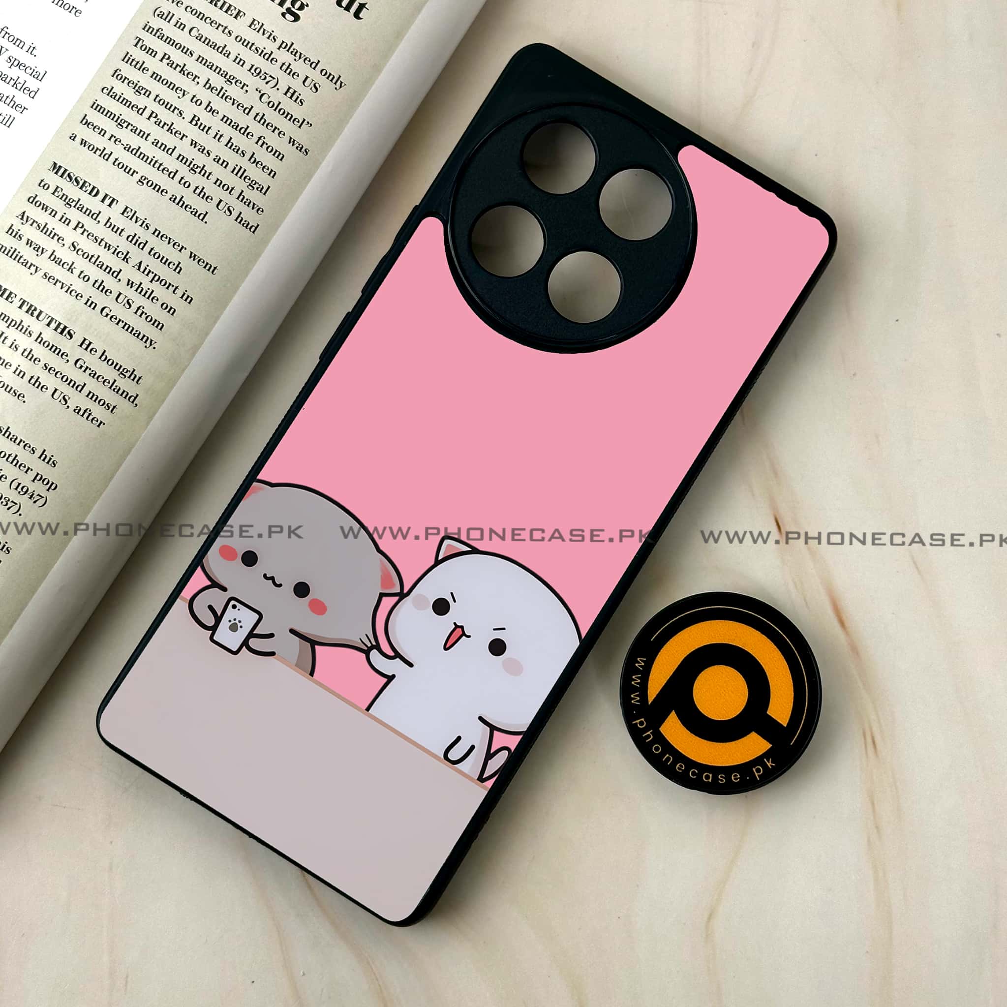 Tecno Camon 30s - Cute BuBu DuDu Series - Premium Metal Printed soft Bumper shock Proof Case