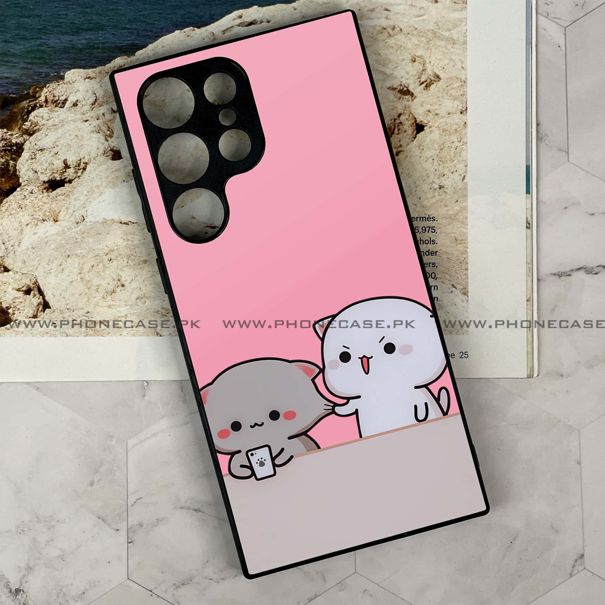Samsung Galaxy S24 Ultra - Cute BuBu DuDu Series - Premium Metal Printed soft Bumper shock Proof Case