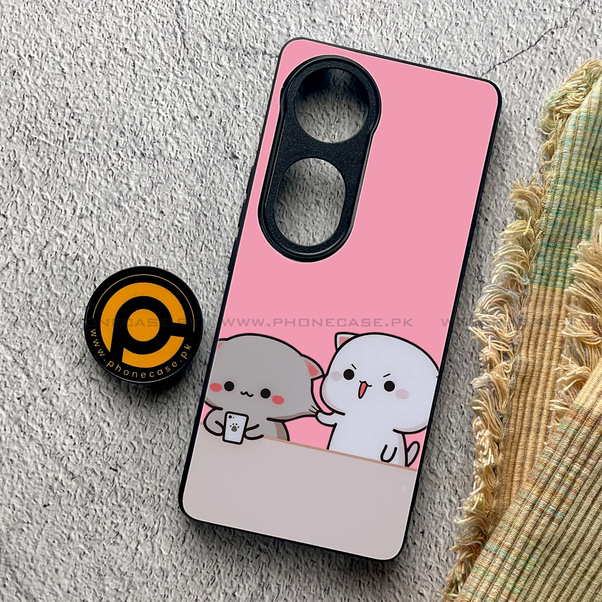 Vivo S19 Pro - Cute BuBu DuDu - Premium Metal Printed soft Bumper shock Proof Case