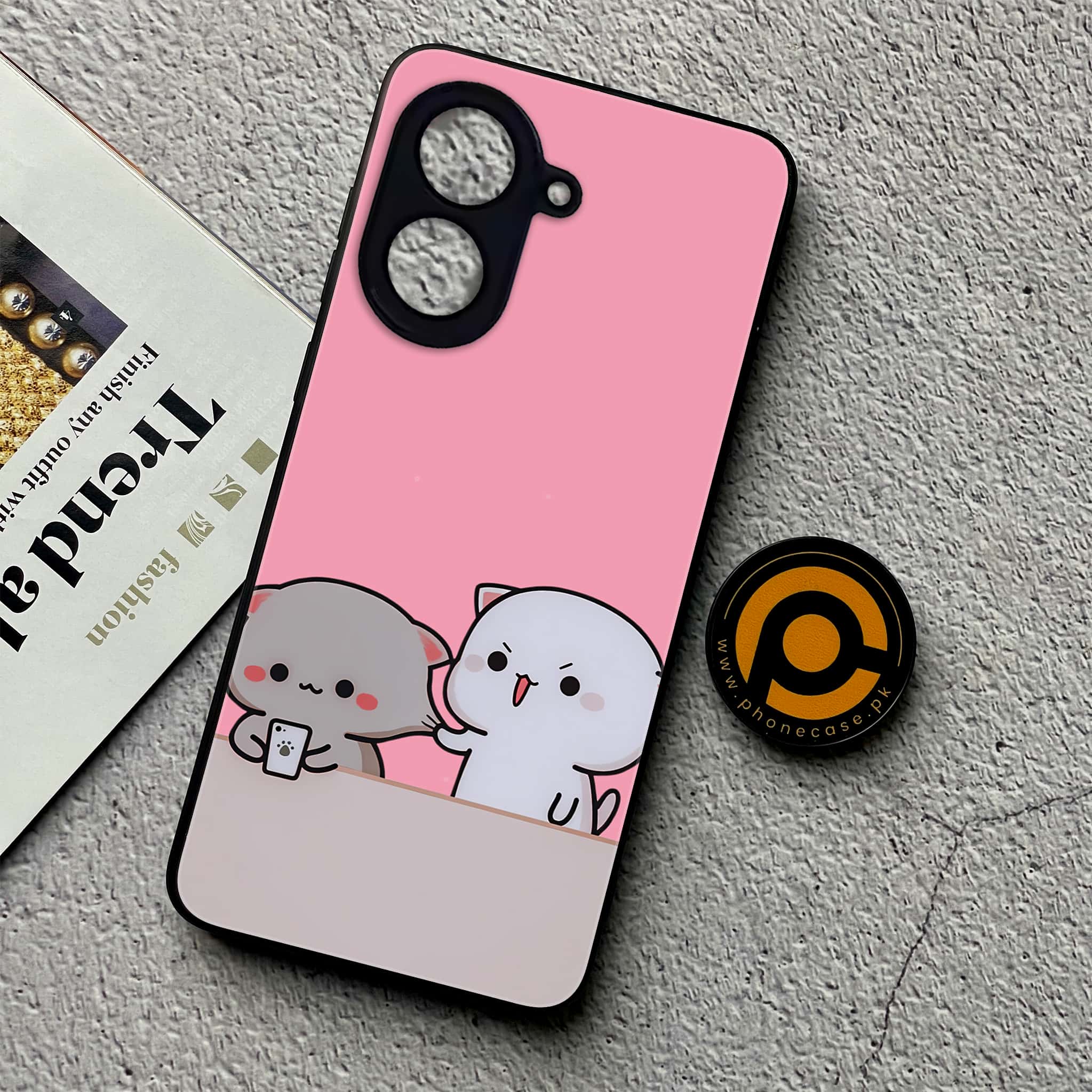 Xiaomi Redmi A5 - Cute BuBu DuDu Series - Premium Metal Printed soft Bumper shock Proof Case